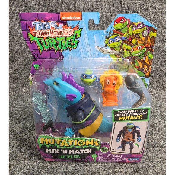 Tales Of The Teenage Mutant Ninja Turtles Lee The Eel Mutations Action Figure Ne - Picture 1 of 6